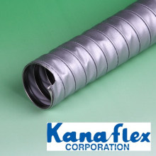 Mangueira flexível resistente ao calor. Fabricado por Kanaflex. Feito no Japão (mangueira flexível de metal galvanizado)